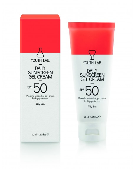 Daily Sunscreen Gel Cream SPF 50 Oily Skin 50ml