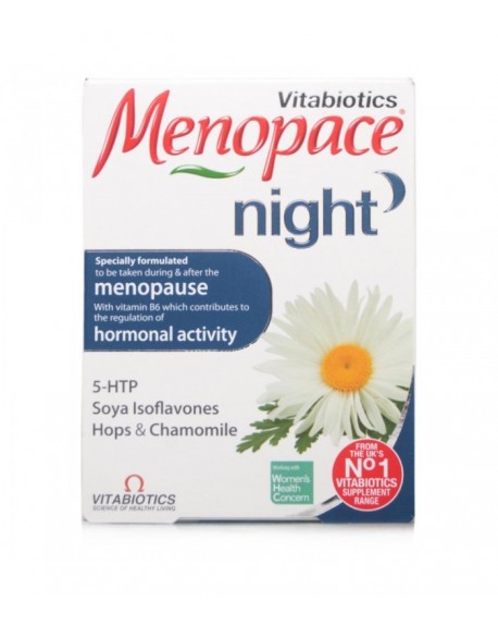 Vitabiotics Menopace Night 30 Tabs
