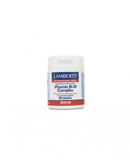 Lamberts Vitamin Β-50 Complex 60 Tabs