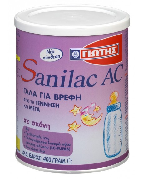 Γιώτης Γάλα Sanilac AC 400gr