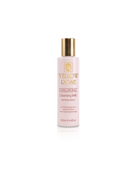 YELLOW ROSE HYALURONIC CLEANSING MILK WITH FLOWER EXTRACTS