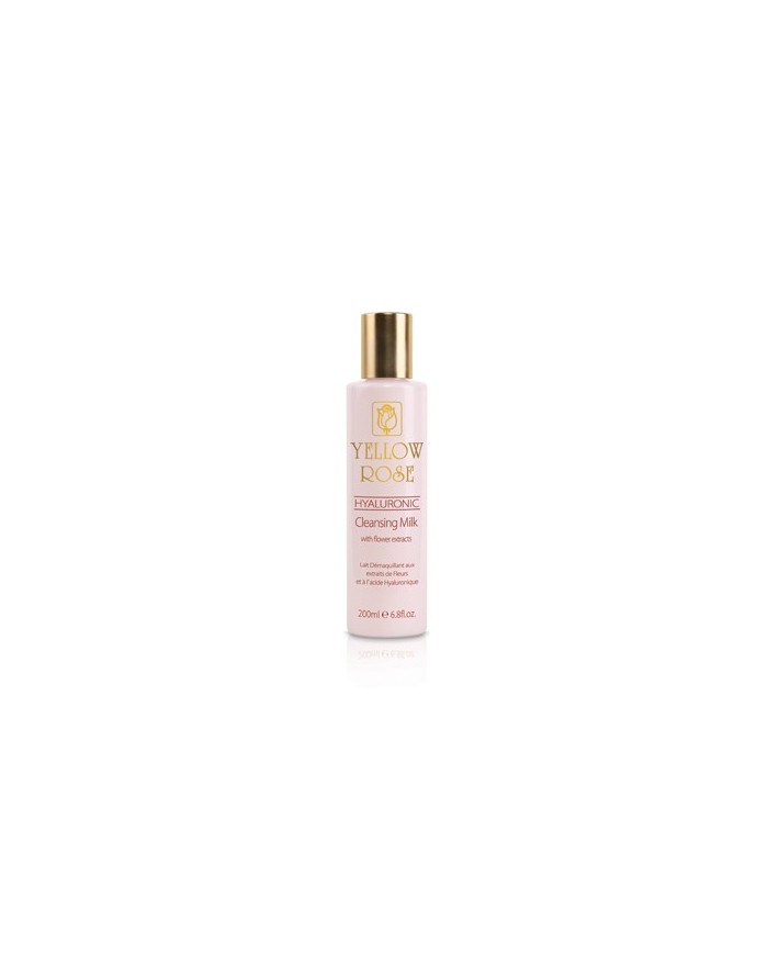 YELLOW ROSE HYALURONIC CLEANSING MILK WITH FLOWER EXTRACTS