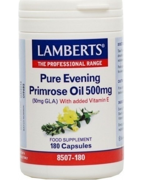 Lamberts Pure Evening Primrose Oil 500mg 180 κάψουλες