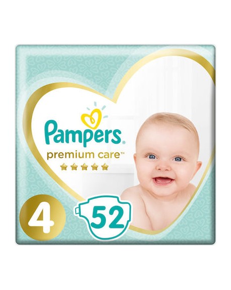 Pampers Premium Care No 4 (9-14kg) 52τμχ