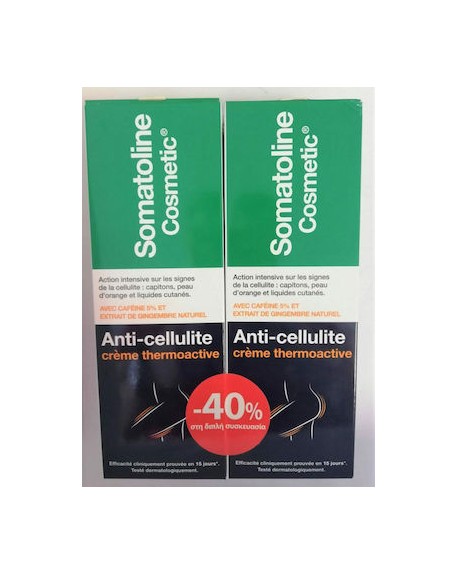 Somatoline Cosmetic Anti Cellulite Creme Thermoactive Days 2 x 250ml