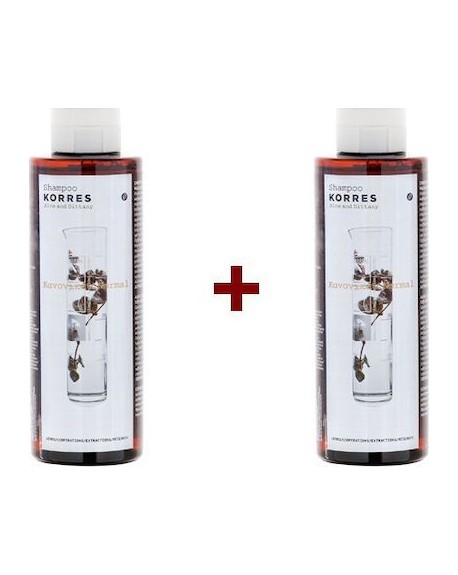 Korres Aloe & Dittany Shampoo 2x250ml