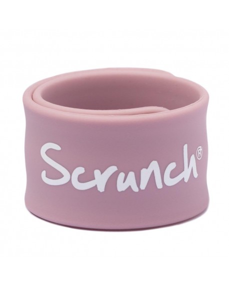 Scrunch Παιδικό Βραχιόλι με Στοιχεία Παιδιού Ροζ