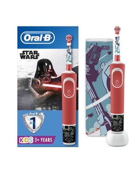 Oral-B Ηλεκτρική Οδοντόβουρτσα Vitality Star Wars & Travel Case για 3+ χρονών