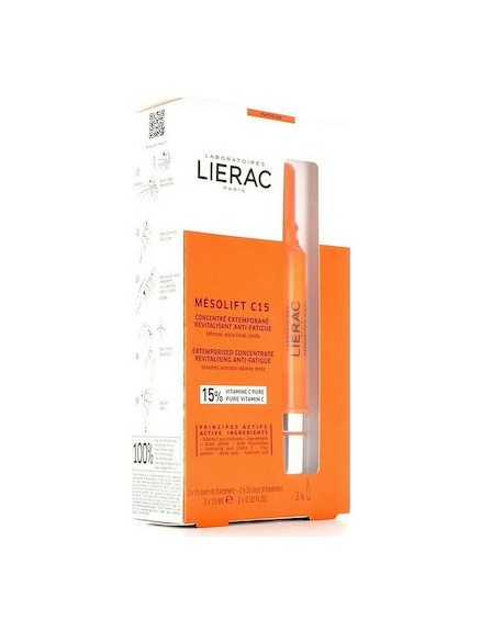 Lierac Mesolift C15 Serum Προσώπου με Βιταμίνη C για Λάμψη 2x15ml
