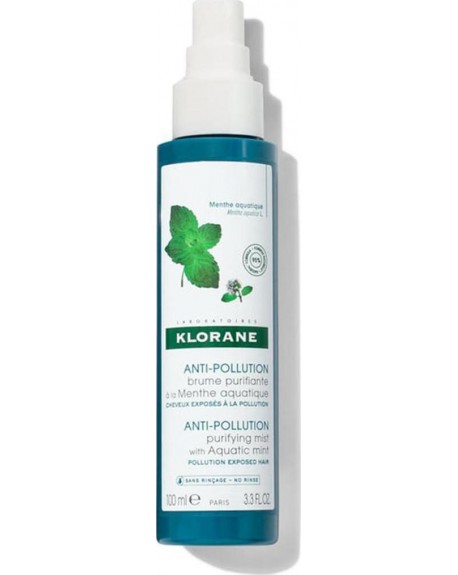 Klorane Anti-Pollution Purifying Mist Aquatic Mint 100ml