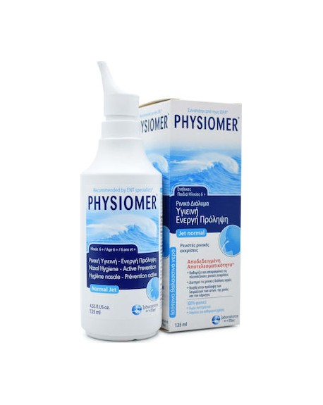 Physiomer Nasal Spray Normal Jet Children 6+/Adults 135ML